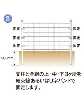 打ち込み用鉄管なし